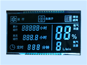 制氧机段码液晶屏